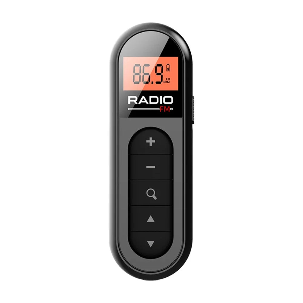 Rechargeable Mini Pocket FM Radio