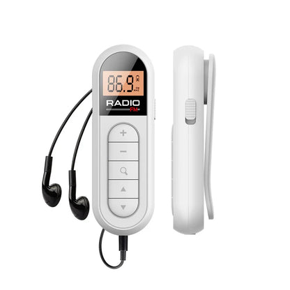 Rechargeable Mini Pocket FM Radio