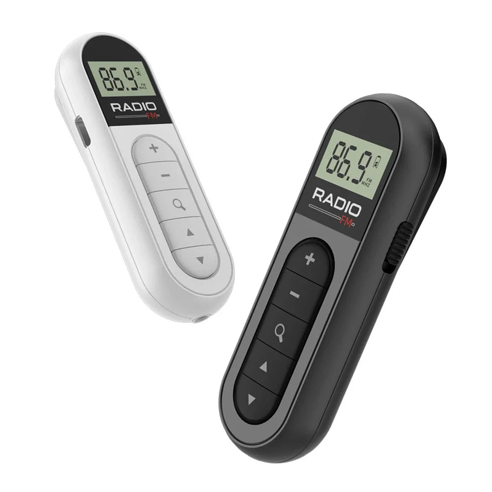 Rechargeable Mini Pocket FM Radio