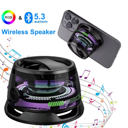 Magnetic Wireless Portable Travel Speaker